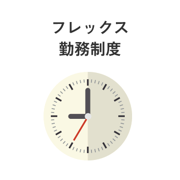フレックス勤務制度